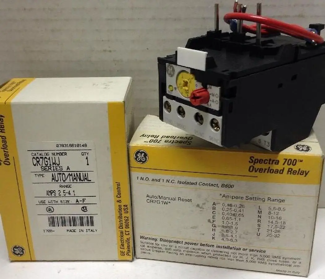 New | in-Stock GE CR7G1WJ Miscellaneous Equipment (Electrical & Power) | Surplus Asset Holdings #1188909