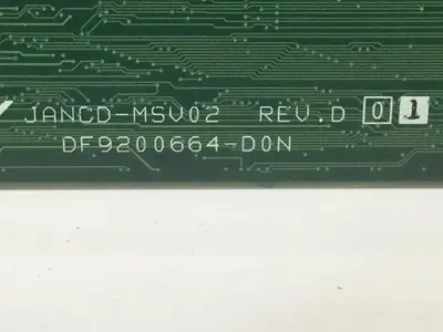 USED YASKAWA JANCD-MSV02 REV D01
