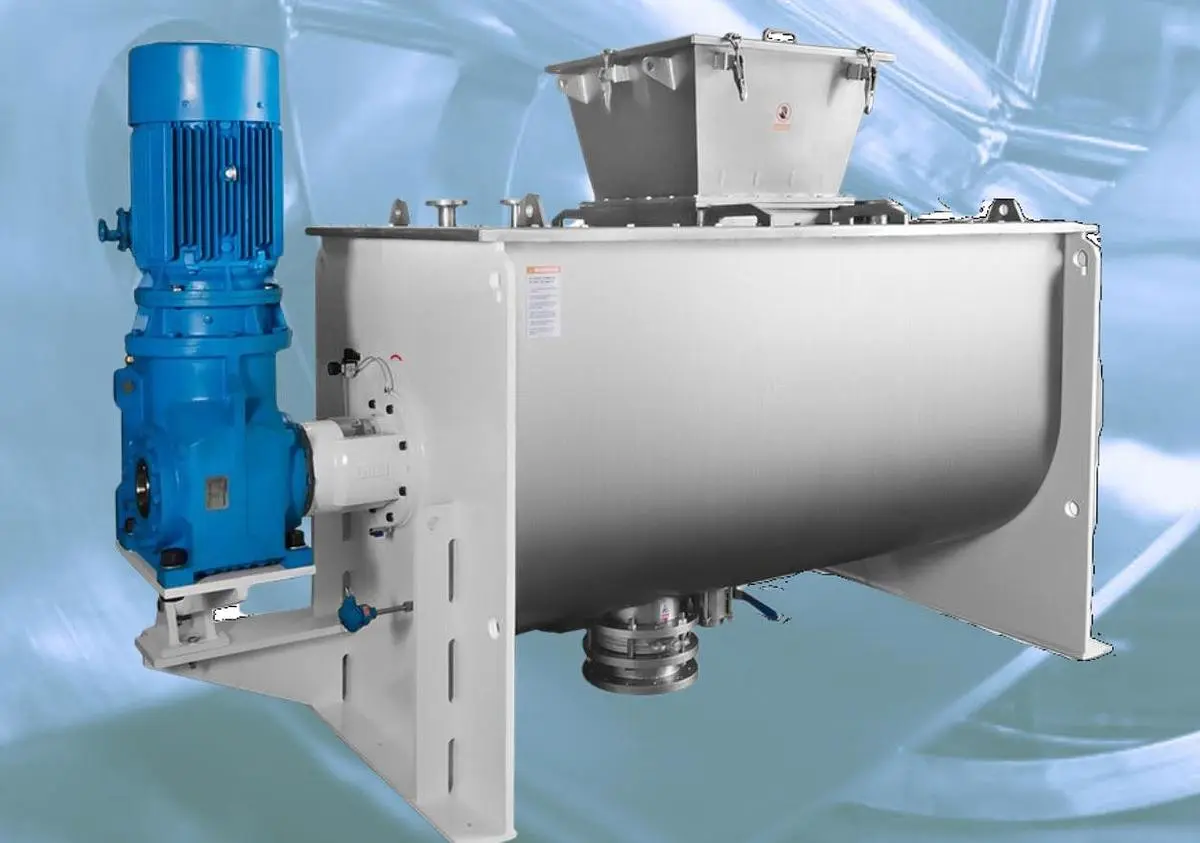 New  LID  Paddle  Mixer
