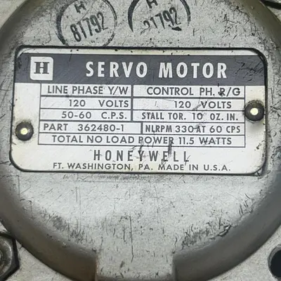 Used HONEYWELL 362480-1 Motors (misc) | Surplus Asset Holdings #1205004