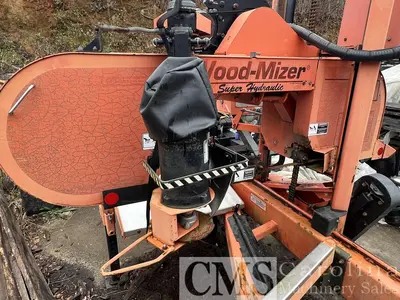 USED 2001 WOOD-MIZER LT40 SUPER HYDRAULIC ELECTRIC SAWMILL