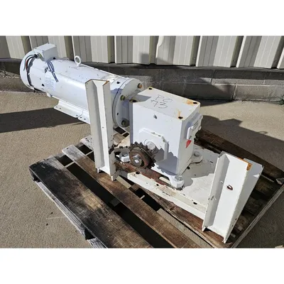 Used Sanitary Food Grade Stainless Steel Screw Conveyor Auger Feeder 131" long