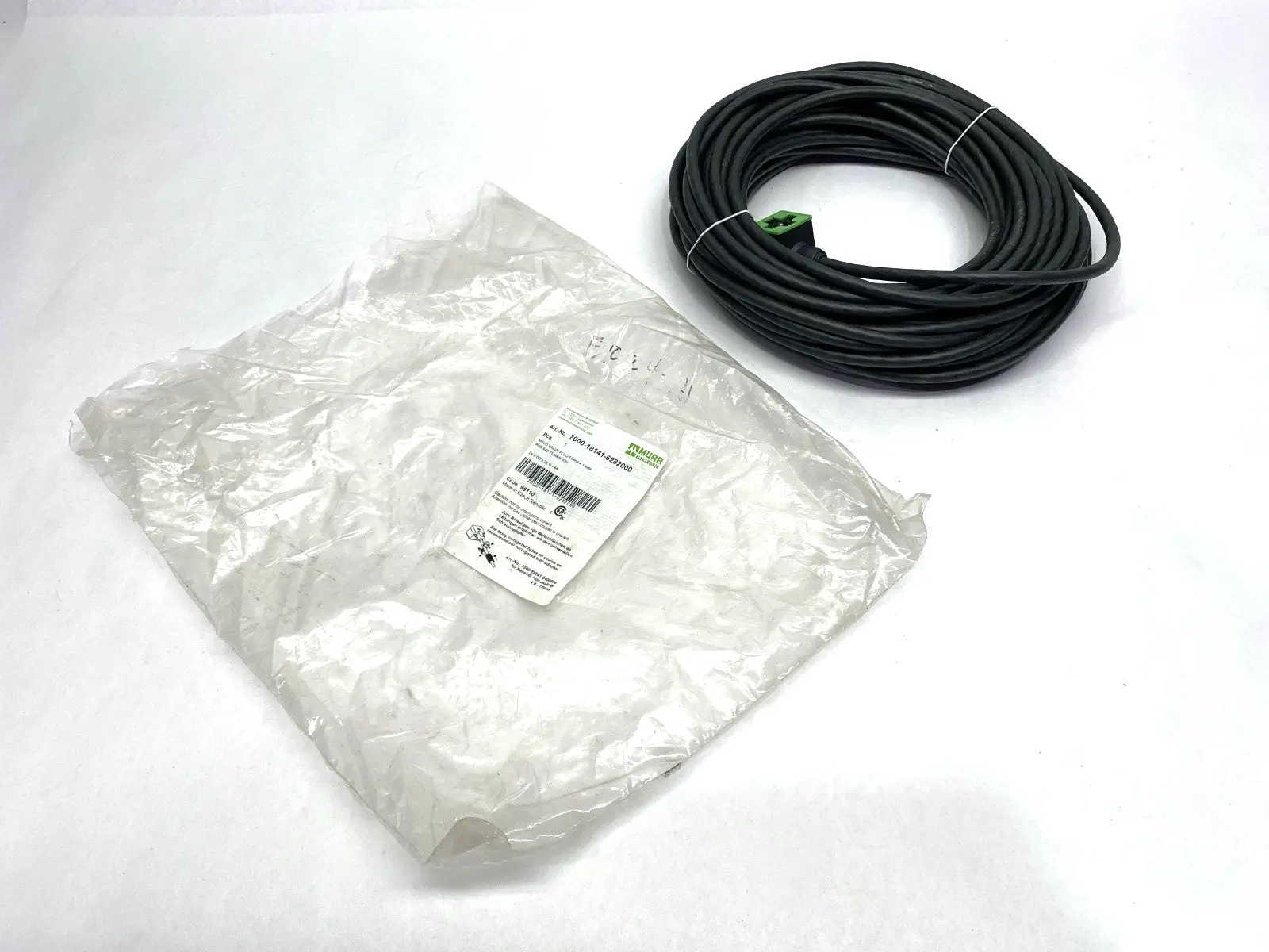 USED MURRELEKTRONIK MSUD VALVE PLUG FORM A W/ CABLE 20M