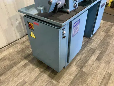 11" X 18" SHARP MODEL #H1118 PRECISION LATHE W/ ENGLISH & METRIC: STOCK #23758