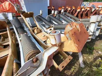 8ft. Conveyor Idler - Bracket Only