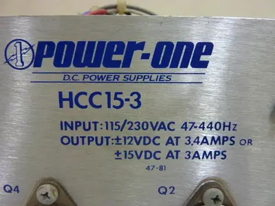 USED POWER ONE HCC15-3