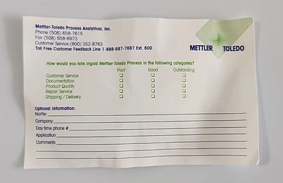 NEW Mettler Toledo 322487803
