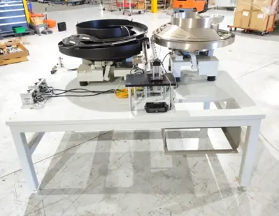 USED AUTOMATION FEED SYSTEMS VIBRATORY FEEDER BOWLS, 16002-1