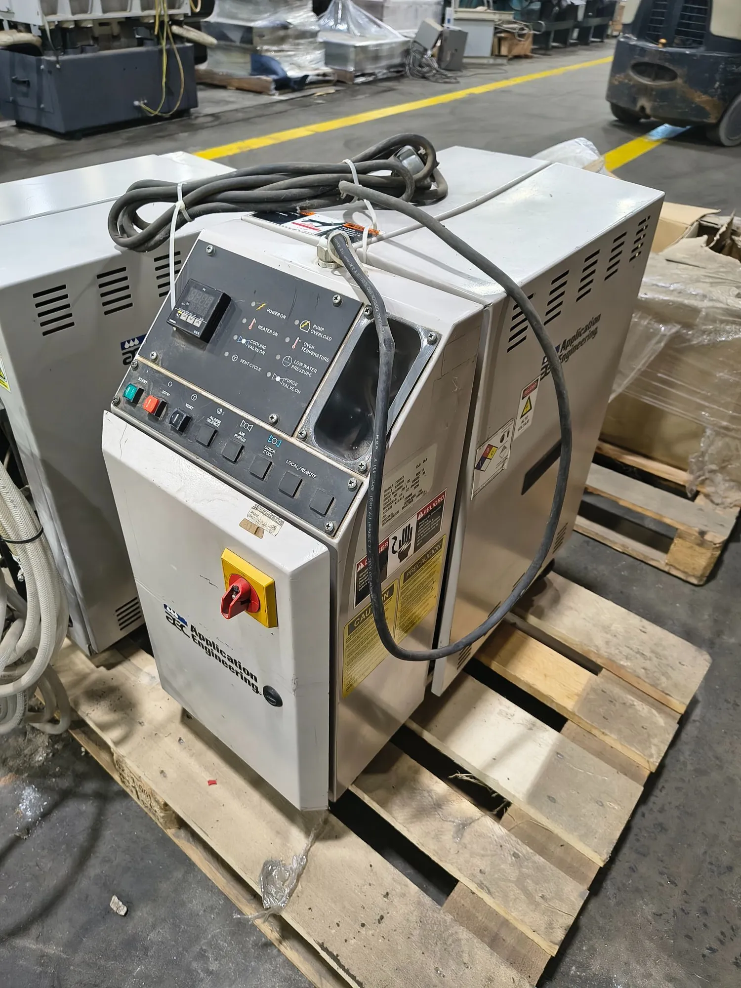 Used APPLICATION ENGINEERING CORP TCU075 Temperature Controls South Carolina US | ESS Industrial Equipment Sales #1259601
