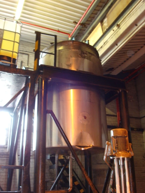 2500L S/S Jktd Mixing Tank 0.75Kw