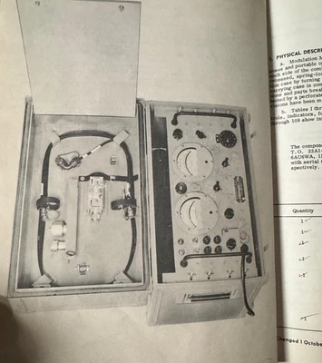 GE General Electric Modulation Meter ME-112/U