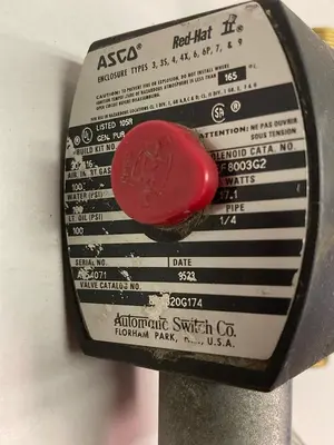 Used ASCO 8320G174 Solenoid Valves Ohio US | Surplus Asset Holdings #1246463