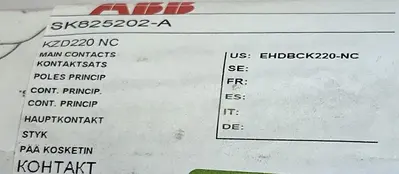 Used ABB SK825202-A Miscellaneous Equipment (Electrical & Power) Ohio US | Surplus Asset Holdings #1235602