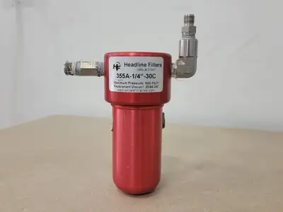 Headline Filters 355A-1/4"-30C