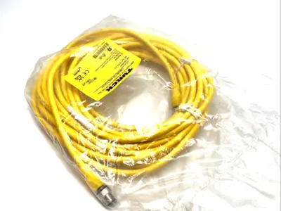 NEW TURCK M12 4-PIN CORDSET 10M MALE-FEMALE U5194-10