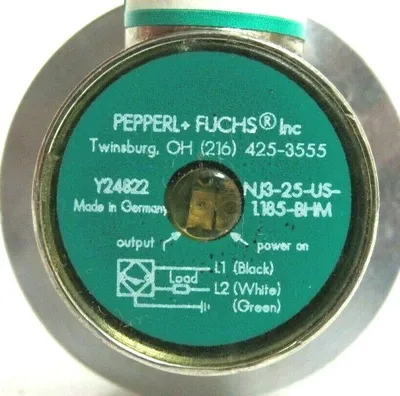 NEW PEPPERL+FUCHS NJ3-25-US-1.185-BHM SENSOR Y24822 NJ325US1185BHM