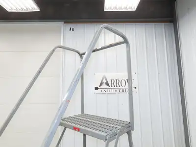 PW Platforms N/A Rolling Ladder 5 Step 14" Work Platform 50" Top Step