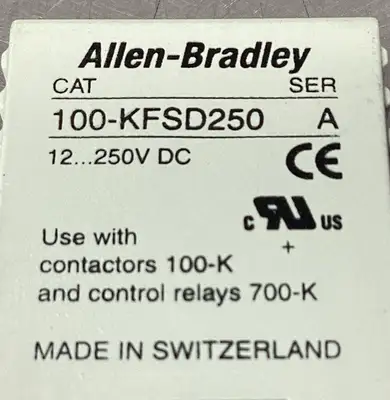 USED ALLEN BRADLEY 100-KFSD250
