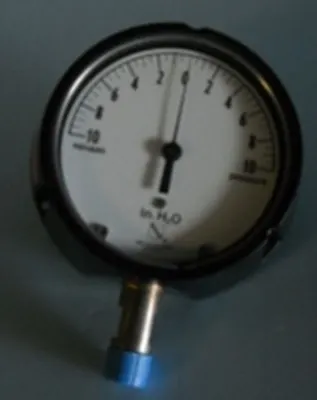 QTY. 1. ASHCROFT 0-10 VACUUM X 0-10 PRESSURE GAUGE...