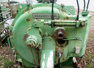 (2) Ellerwerk 937H ATEX peeler centrifuges, 316L SS.