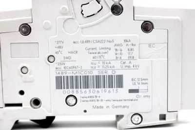 USED ALLEN BRADLEY 1489-M1C010