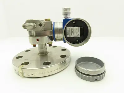 Foxboro IDP10-DF1B01F Pressure Transmitter 0-200"H2O 3" Flanged Sensor 12-42VDC