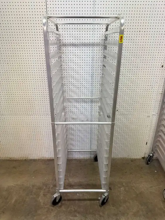 Used Don Used Don 1141732 18 Slot Sheet Pan Rack on Casters - WO1 Racks/Shelving Illinois US | Falcon Restaurant Supply #1374985