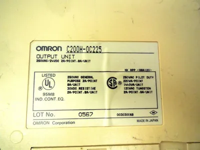 USED OMRON C200H-OC225 OUTPUT UNIT C200HOC225