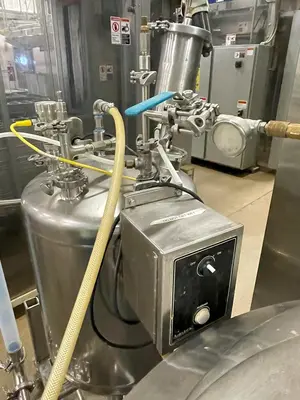 APV Crepaco Jacketed Tank with Pressure Vessel