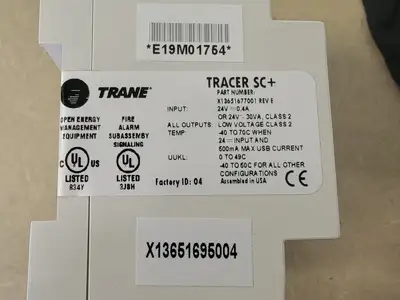 USED TRANE X13651677001