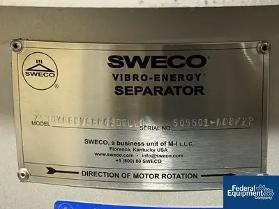 Used SWECO Sweco Basic-Vibe Sieve Shaker Sweco Screens Ohio US | Federal Equipment Company #1493732