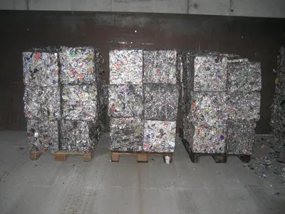 USED 2013 ATM SCRAP BALER 40X40