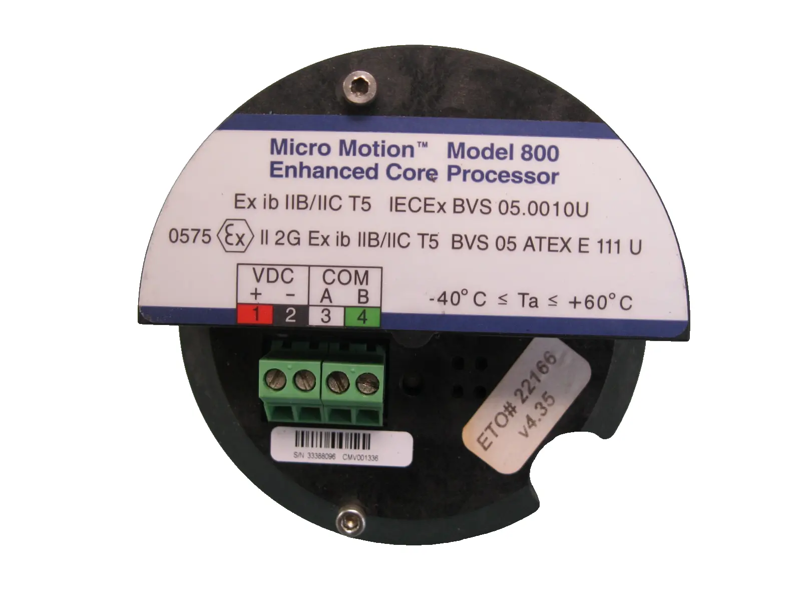 USED Micro Motion 800