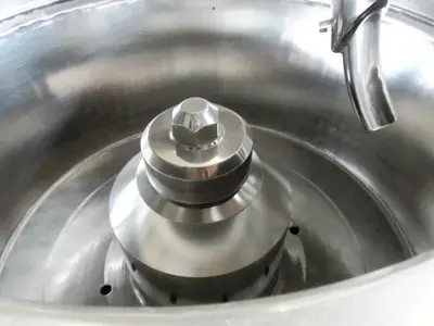 Rousselet Robatel DRC 100 Vx AV 2S mot vertical peeler centrifuge, 904L SS.