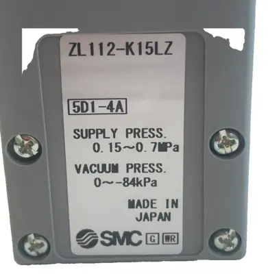 NEW SMC ZL112-K15LZ VACUUM GENERATOR ZL112K15LZ