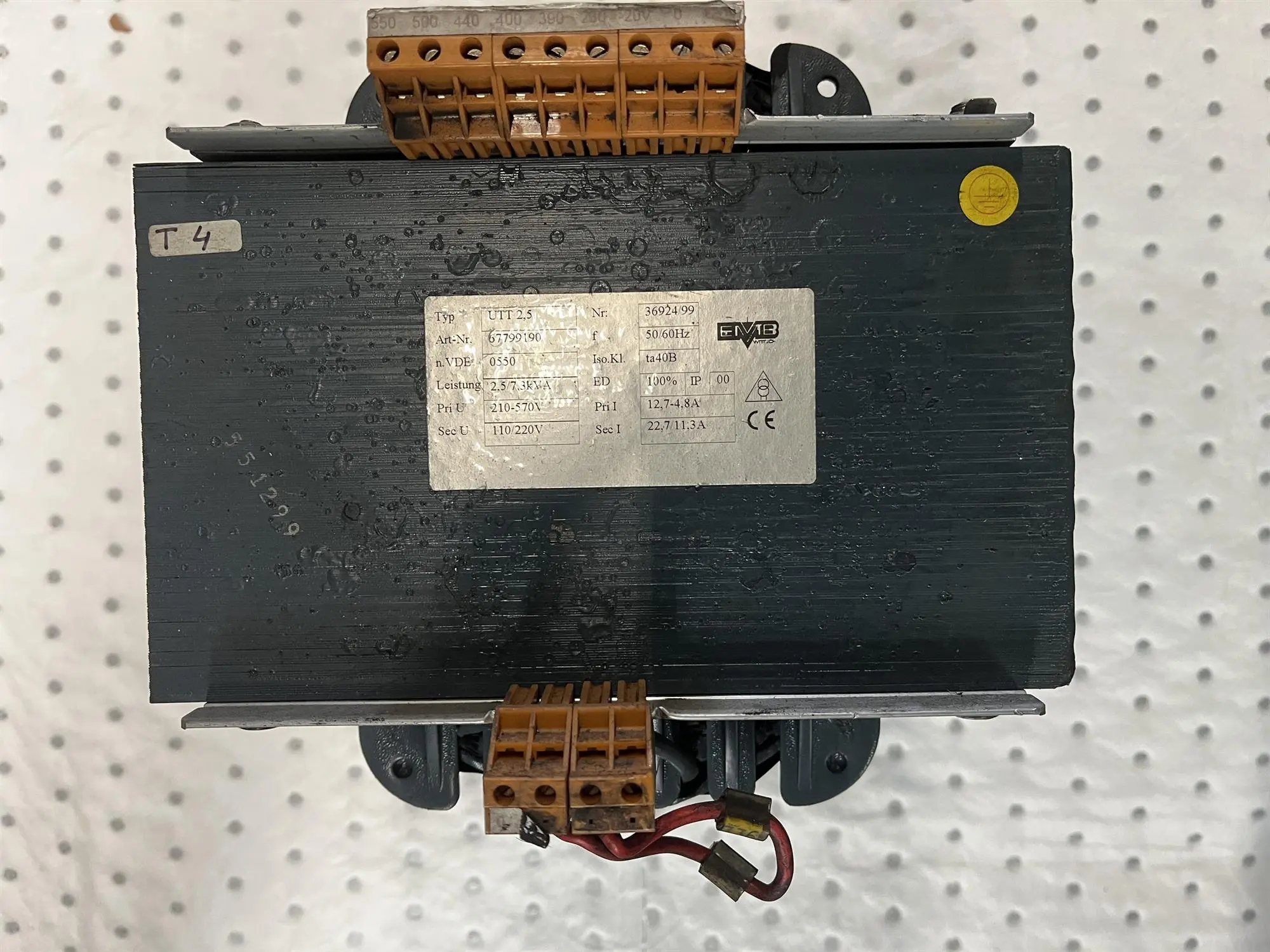 USED EMB TRANSFO UTT 2.5
