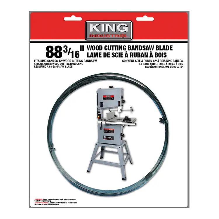 New | in-Stock KING CANADA KBB-1218-14 Miscellaneous Woodworking Equipment British Columbia CA | Lenmark #273550