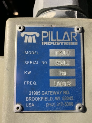 30 KW, Pillar MK-12 Induction Hardening Machine; S/N 3610