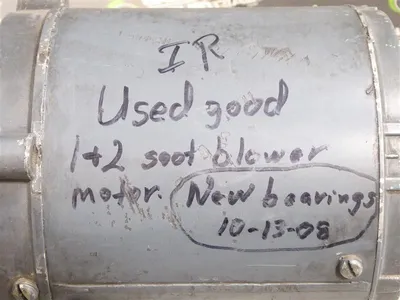 1/6 HP General Electric 5K39EN54B AC Motor 230/460V 3Ph 1725RPM 60Hz 1.15SF Used
