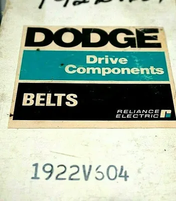 2 NEW DODGE 1922V604 VARIABLE SPEED BELTS