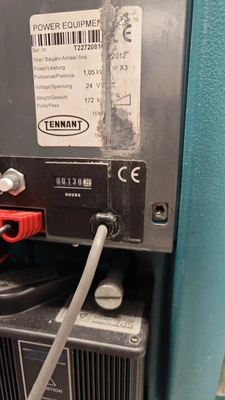 TENNANT Industrial Floor Cleaner, in good used condition, POA