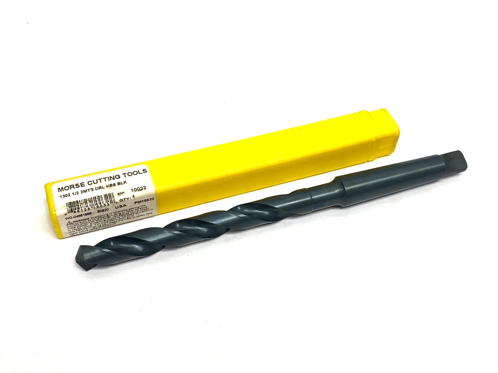 USED MORSE TAPER SHANK DRILL BIT 1302 1/2 HSS