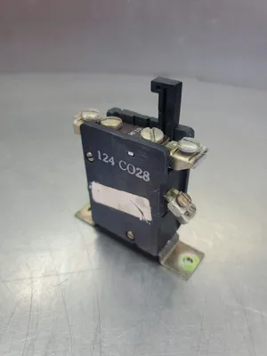 GENERAL ELECTRIC CR124 Ser. A FK OVERLOAD RELAY. 4E-24
