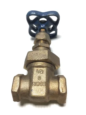 Nibco T-136 1/2in Bronze Gate Valve 039923619778 Non rising stem
