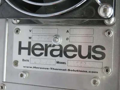 Used HEAREUS 80057373 Heaters Texas US | Aucto #1307026