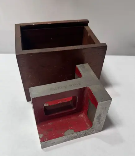 Angle Block 5 x 4 x 4 Heavy Duty Machinist Tool Mill Milling Machine Steel