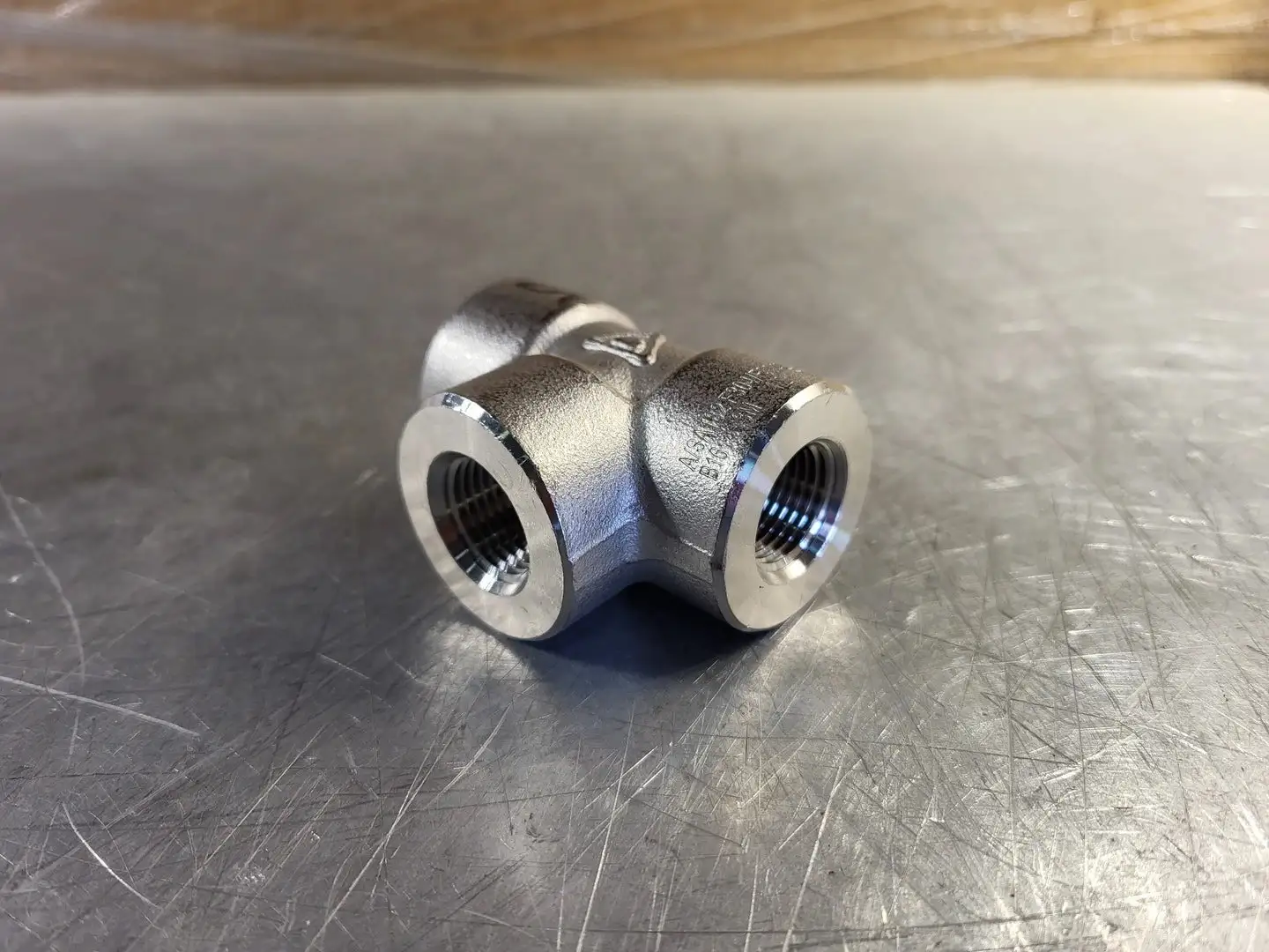 1/2" Stainless Steel Tee A/SA182 F304/F304L N2480 B16 3M