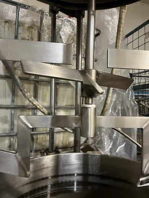 200L S/S JKTD Contra Rotational Cream Homogenizer Reactor
