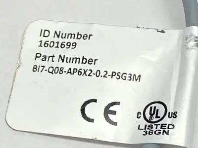 BI7-Q08-AP6X2-0.2-PSG3M | Turck  Inductive Sensor 10-30VDC 1601699 - Used