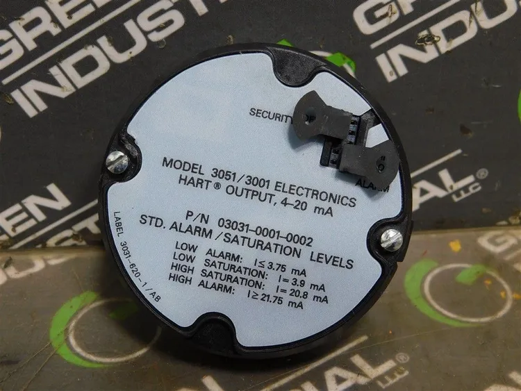 Used HARTELL 3051 / 3001 Pressure Transmitters | Green Industrial #682753